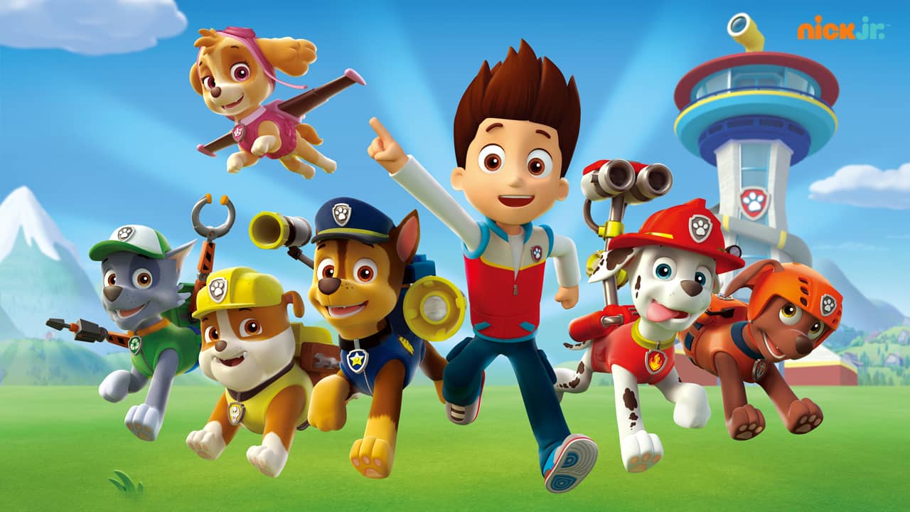 Paw patrol 1280x720 logga