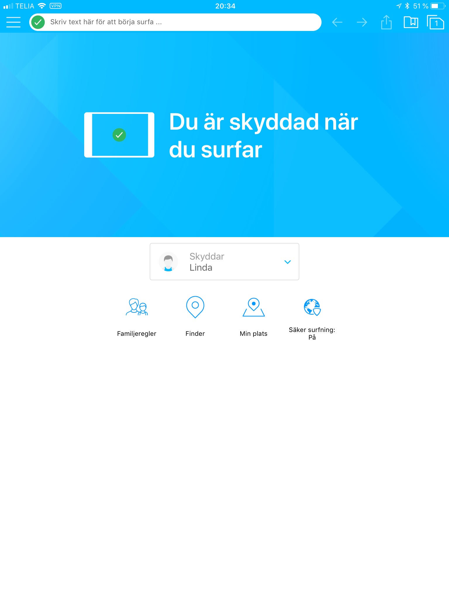 F-Secure Safe - iOS 26 och Klar