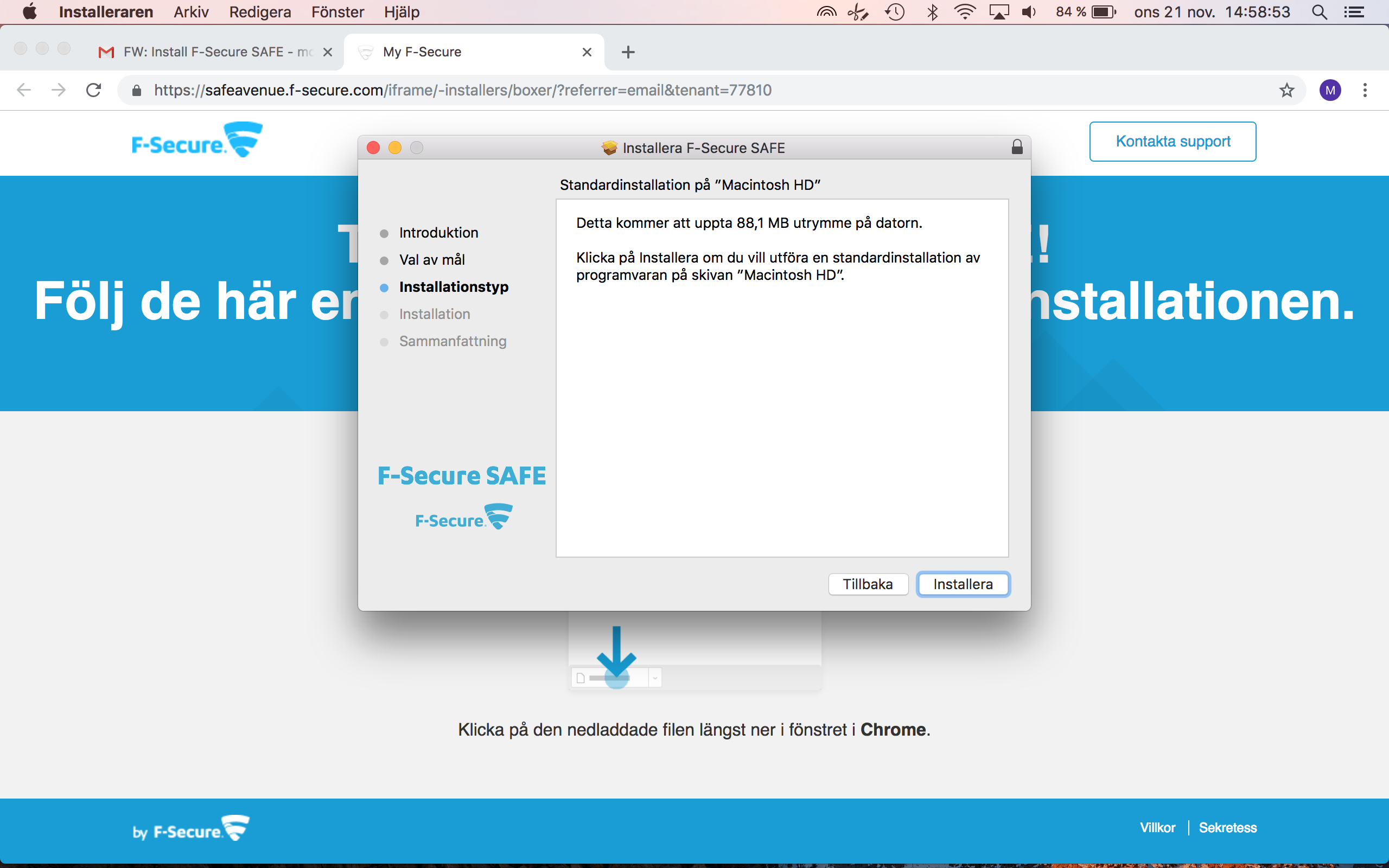 F-secure Safe - MAC 5