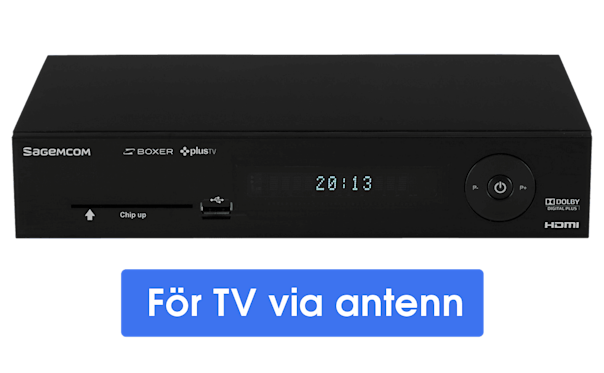 Inspelningsbar Digitalbox Boxer