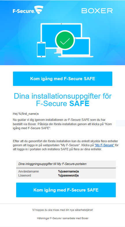 F-secure Safe - MAC 1